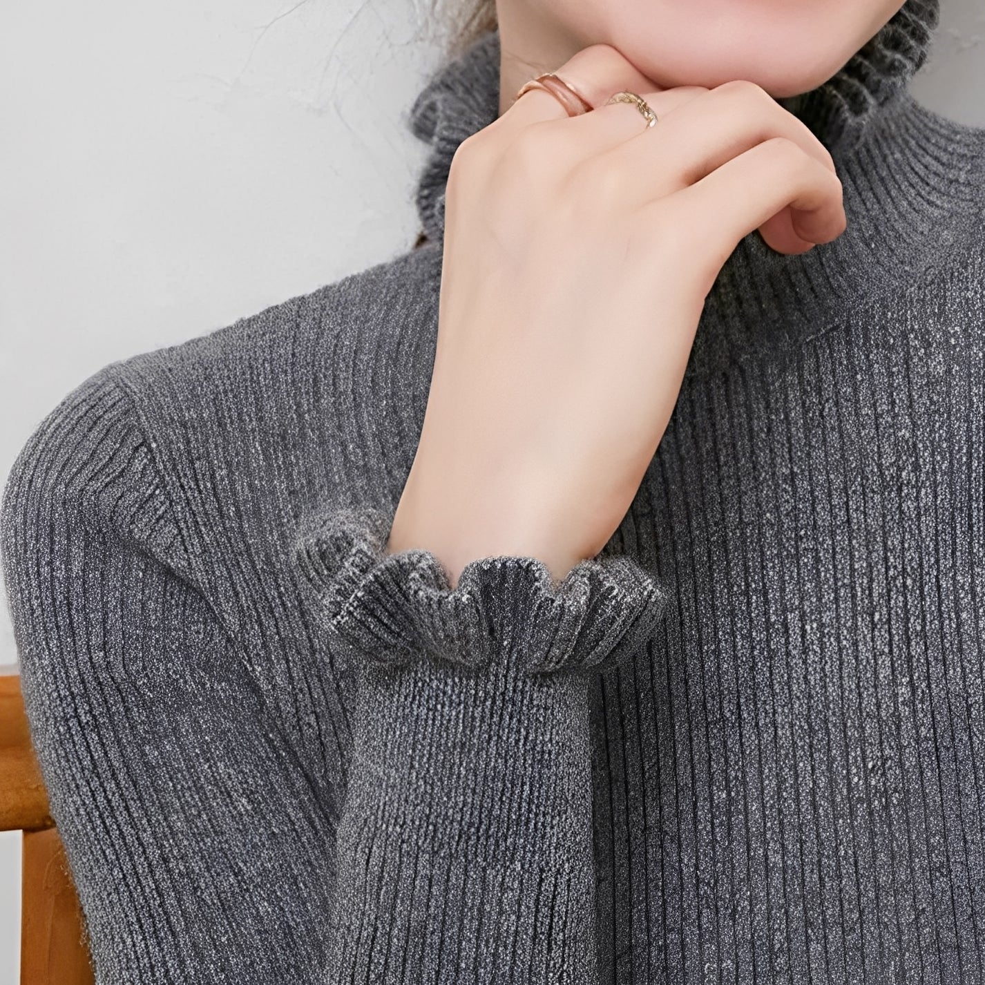 Keitha - Stylowy damski kaszmirowy sweter