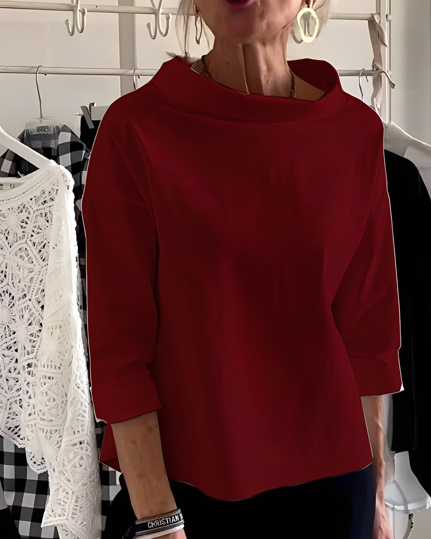 Bernadine - Stylowy, lekki sweter damski