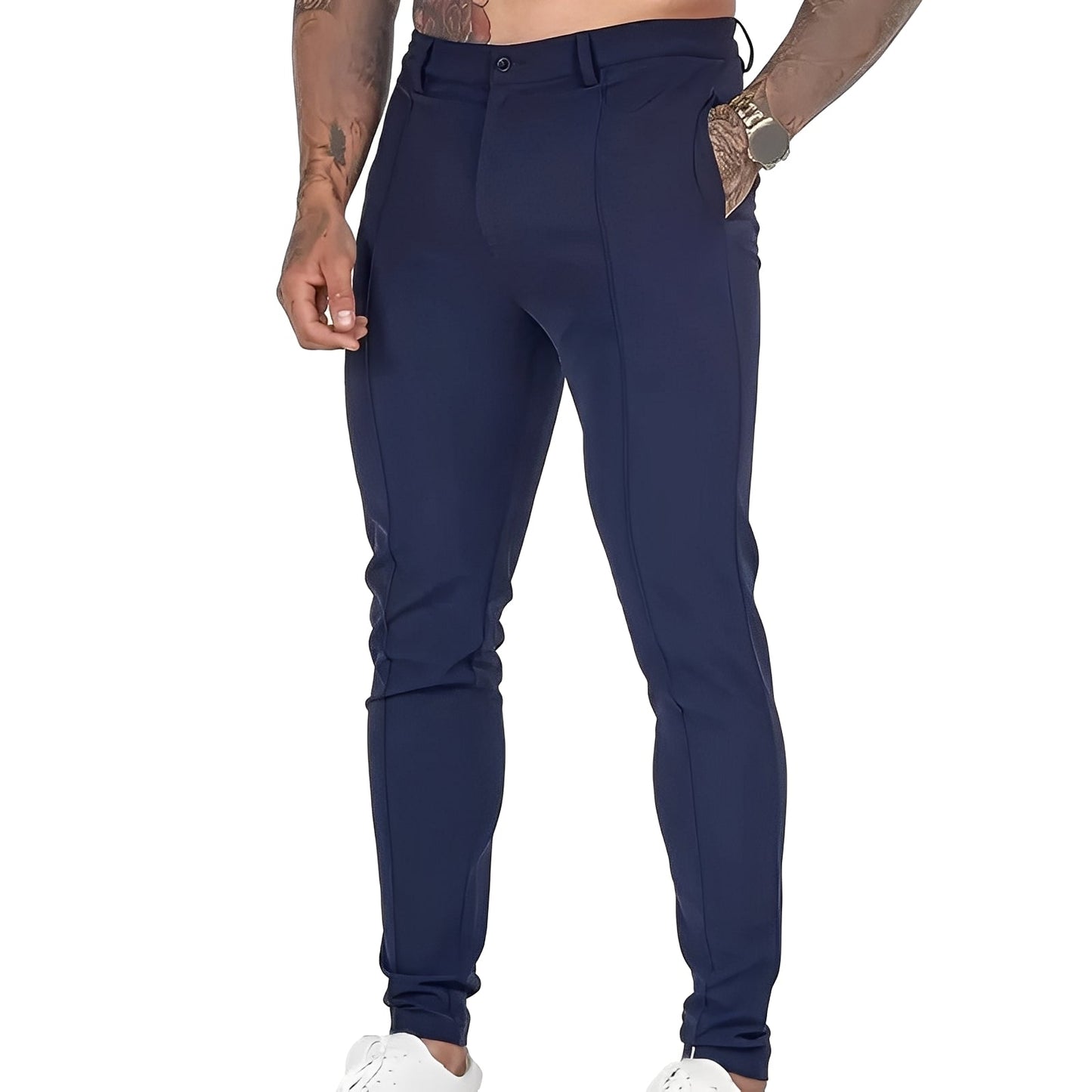 Stuart - Męskie spodnie w stylu Slim-Fit