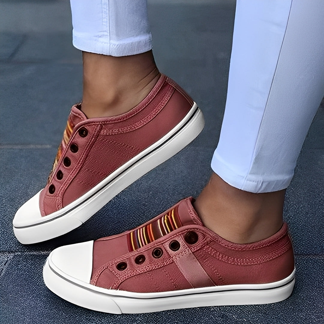 Delphia - Damskie Luźne Canvasowe Buty