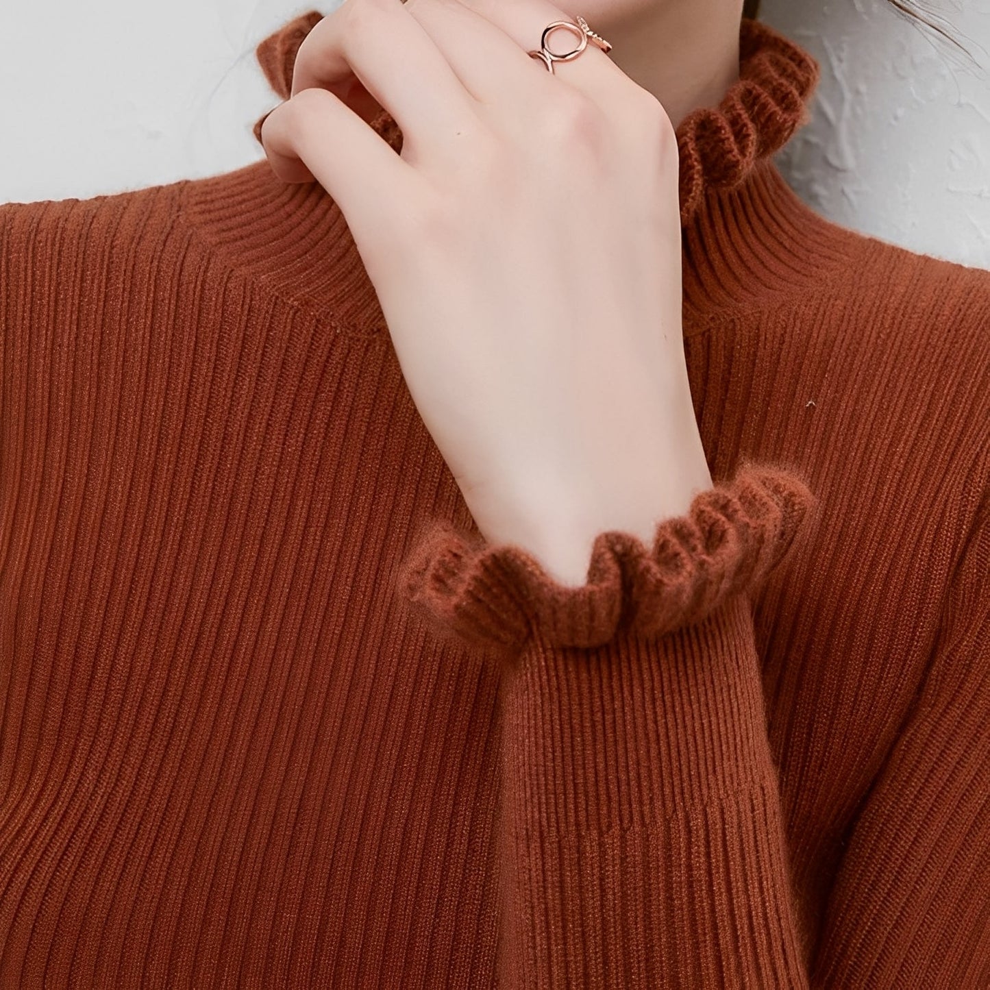 Keitha - Stylowy damski kaszmirowy sweter