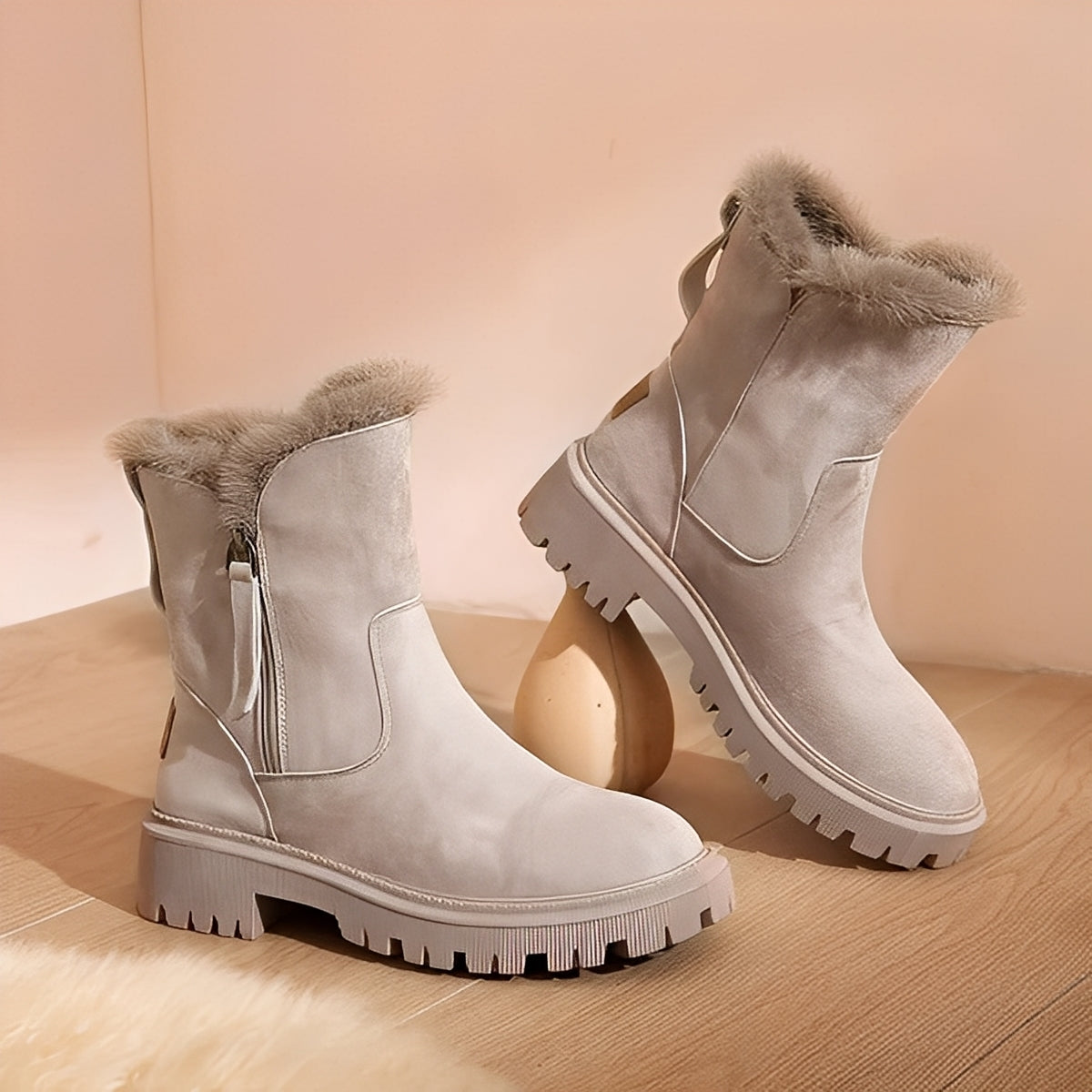 Evelynn - Uniwersalne buty termiczne z polarową wyściółką dla pań