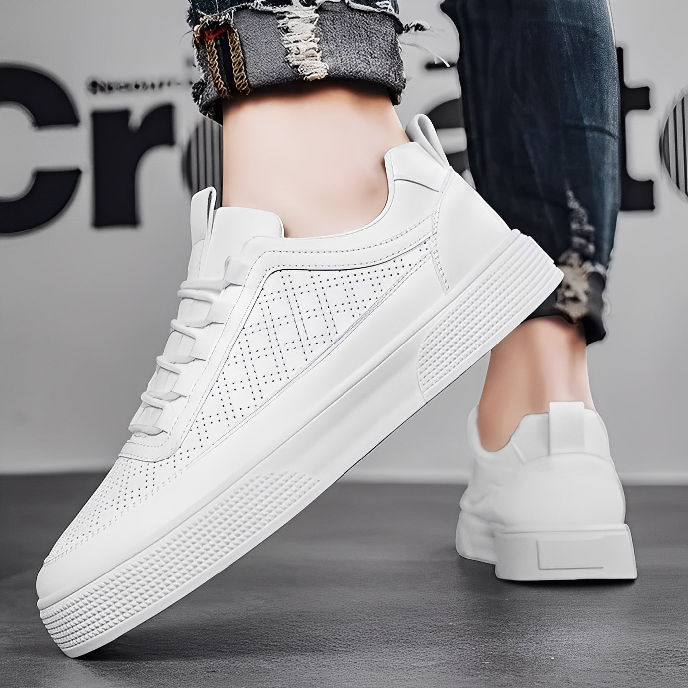 Dennis - Luźne, oddychające sneakersy dla mężczyzn