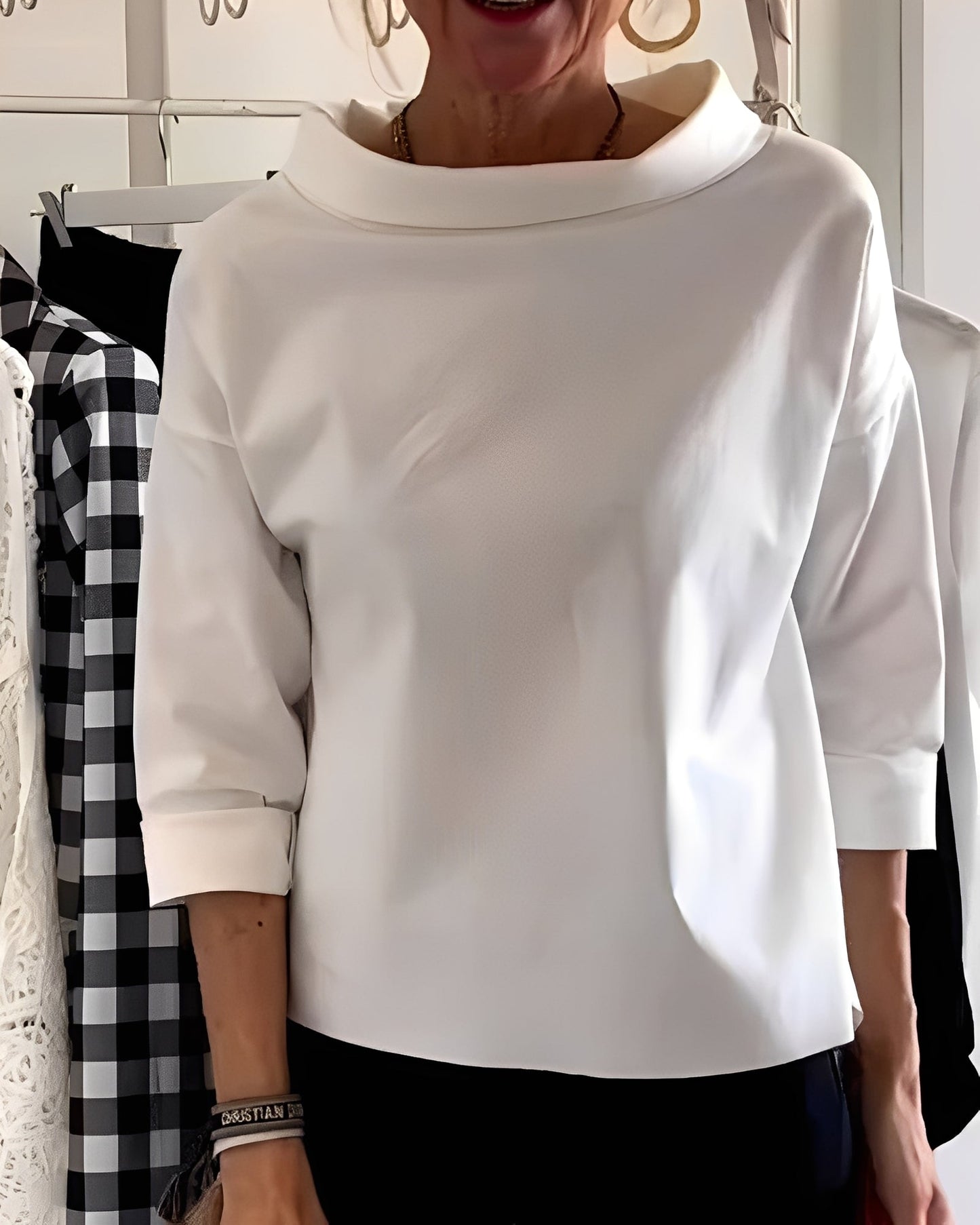 Bernadine - Stylowy, lekki sweter damski