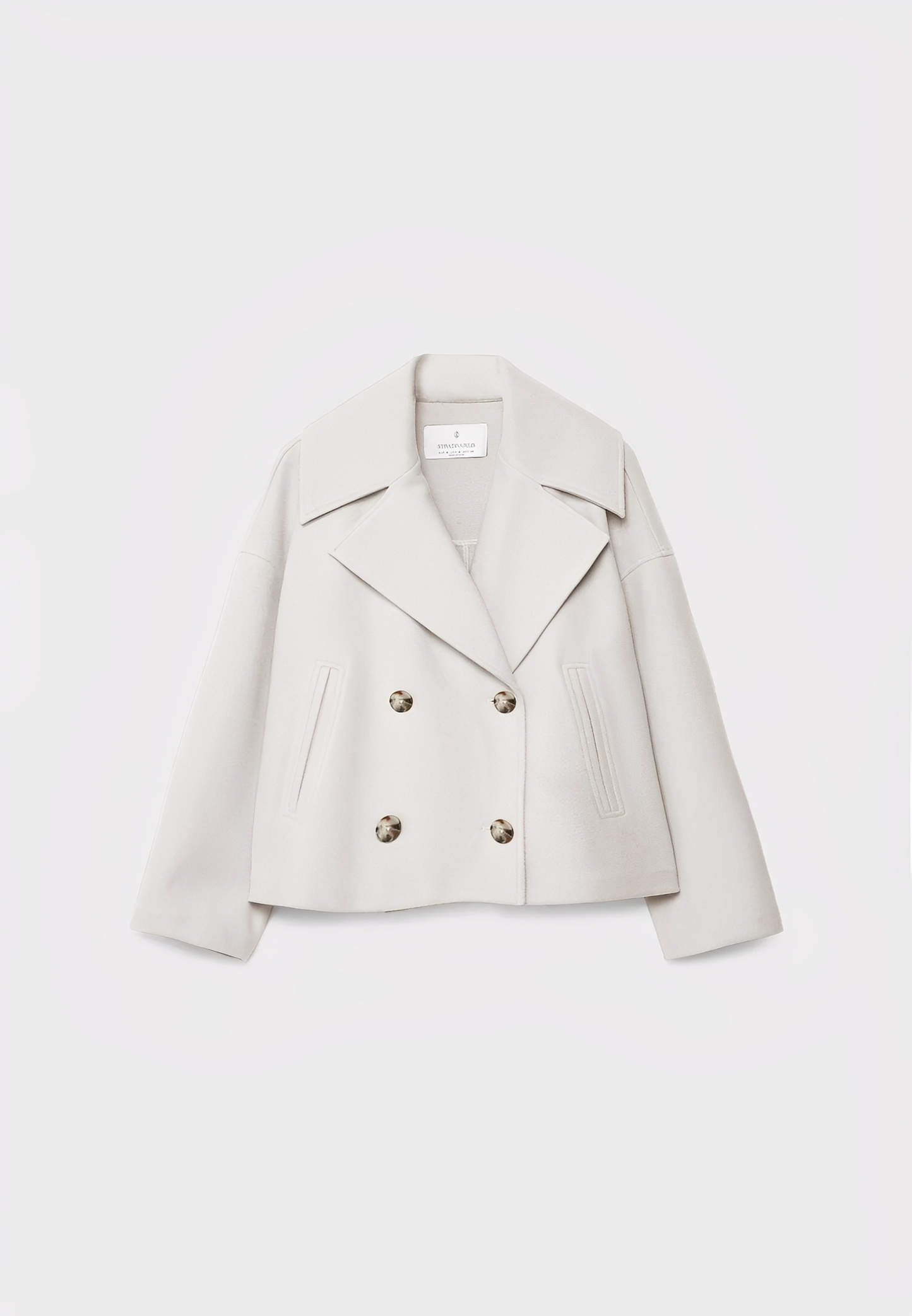 Claire – Krótka Elegancka Dwurzędowa Kurtka