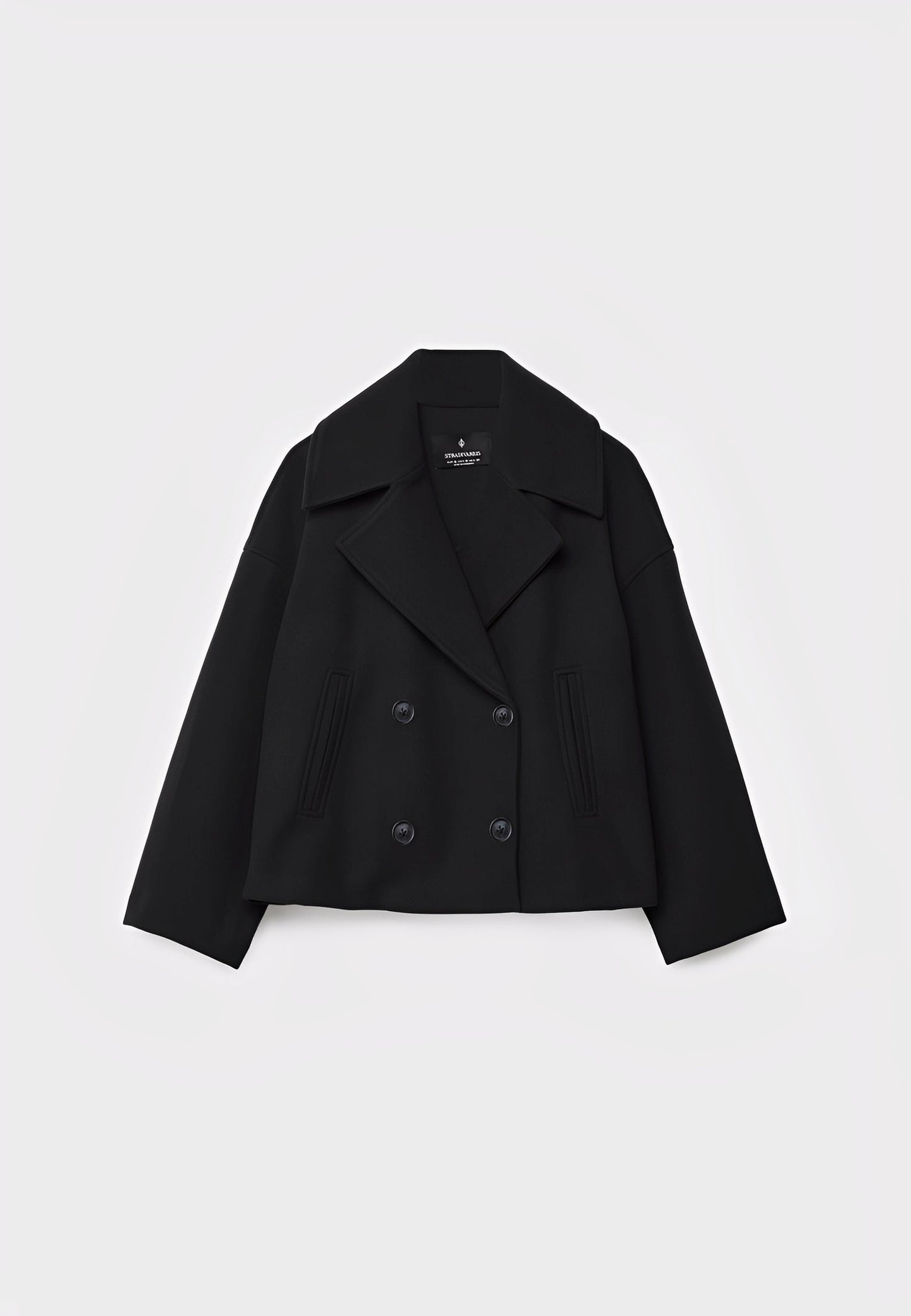 Claire – Krótka Elegancka Dwurzędowa Kurtka