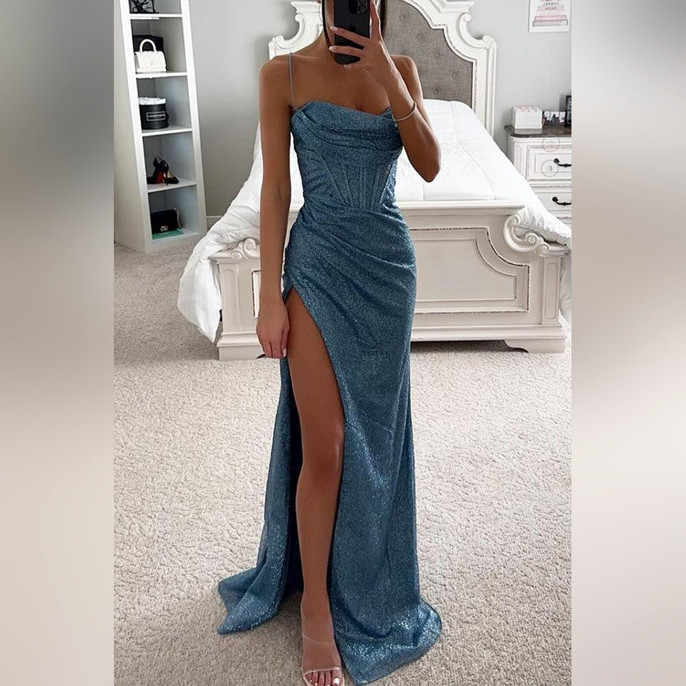 Elina – Sukienka wieczorowa z sercowym dekoltem
