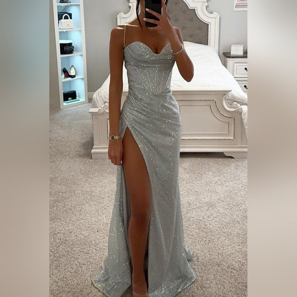 Elina – Sukienka wieczorowa z sercowym dekoltem