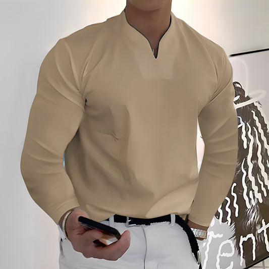 Corentin - Men's casual shirt with long sleeves