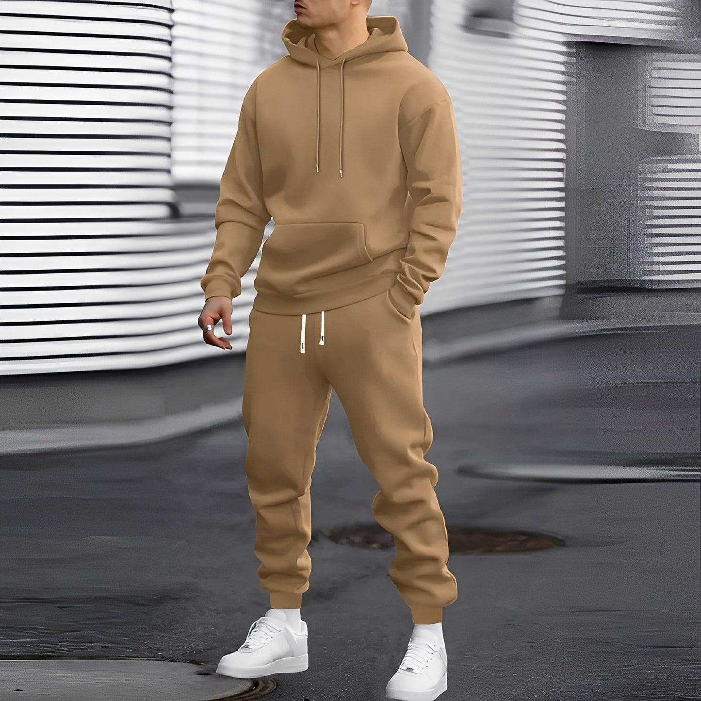 Arvel - Herren Trainingsanzug mit Kapuze