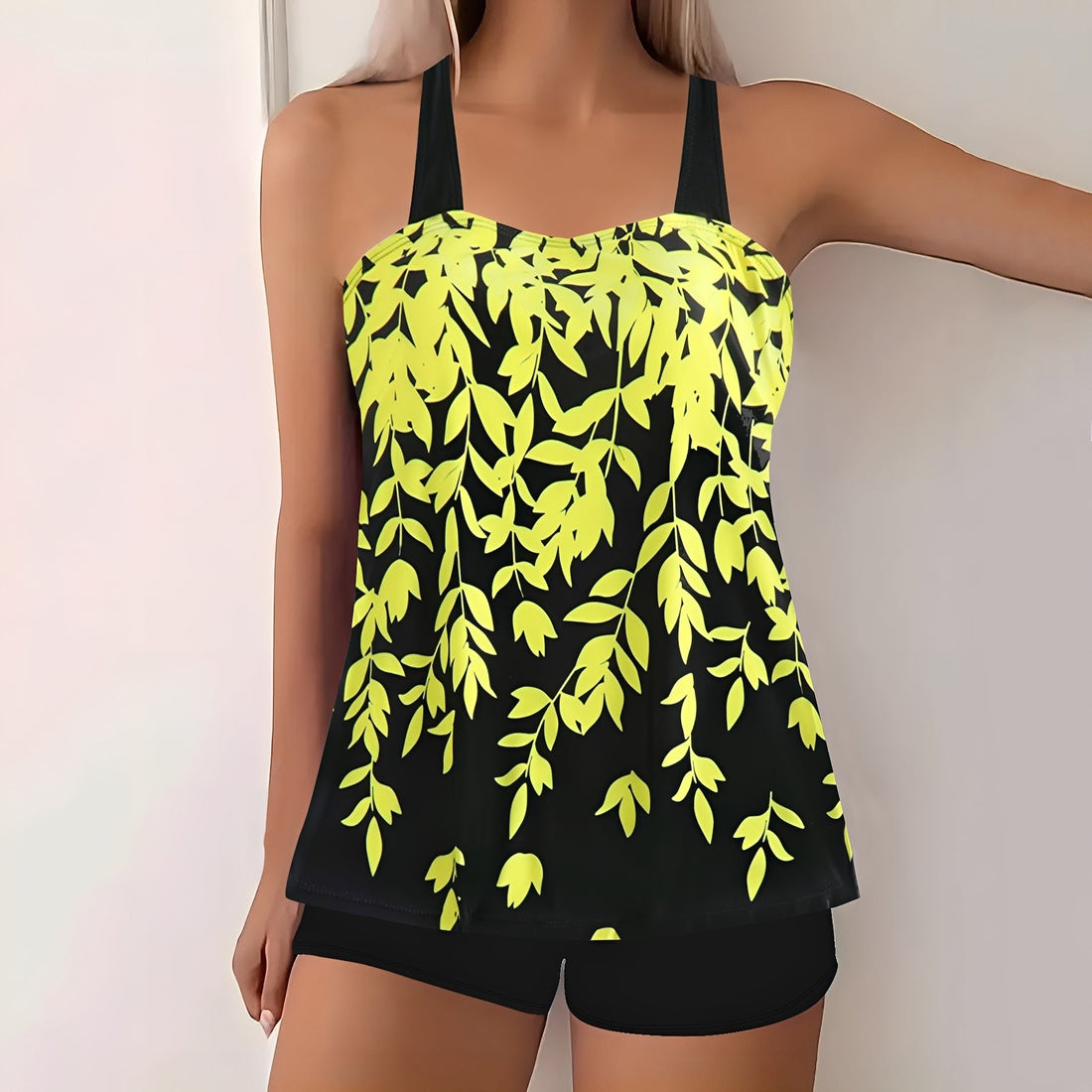 Emmie - Stylowe tankini z wzorem dla kobiet