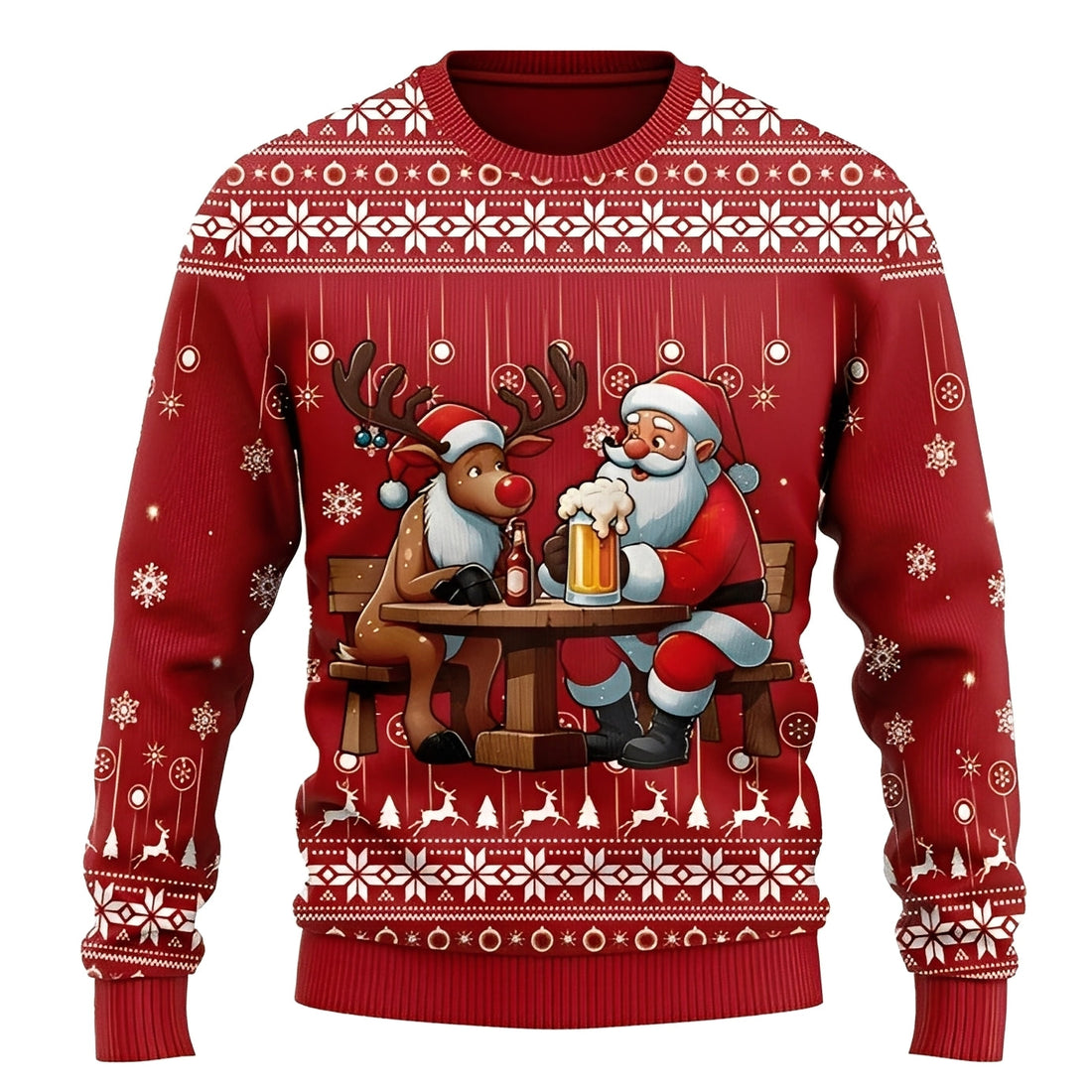 Foster - Elegancki świąteczny sweter