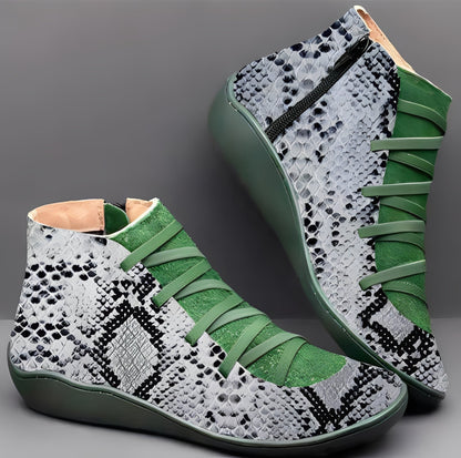 Emma - Kobiece komfortowe codzienne buty skórzane