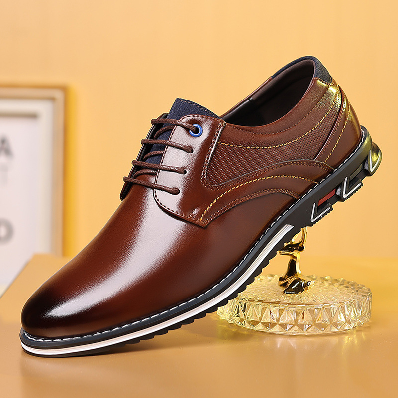 Wright - Stylowe męskie buty sznurowane