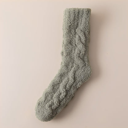Neely - Uniwersalne skarpety z ciepłego weluru-fleece