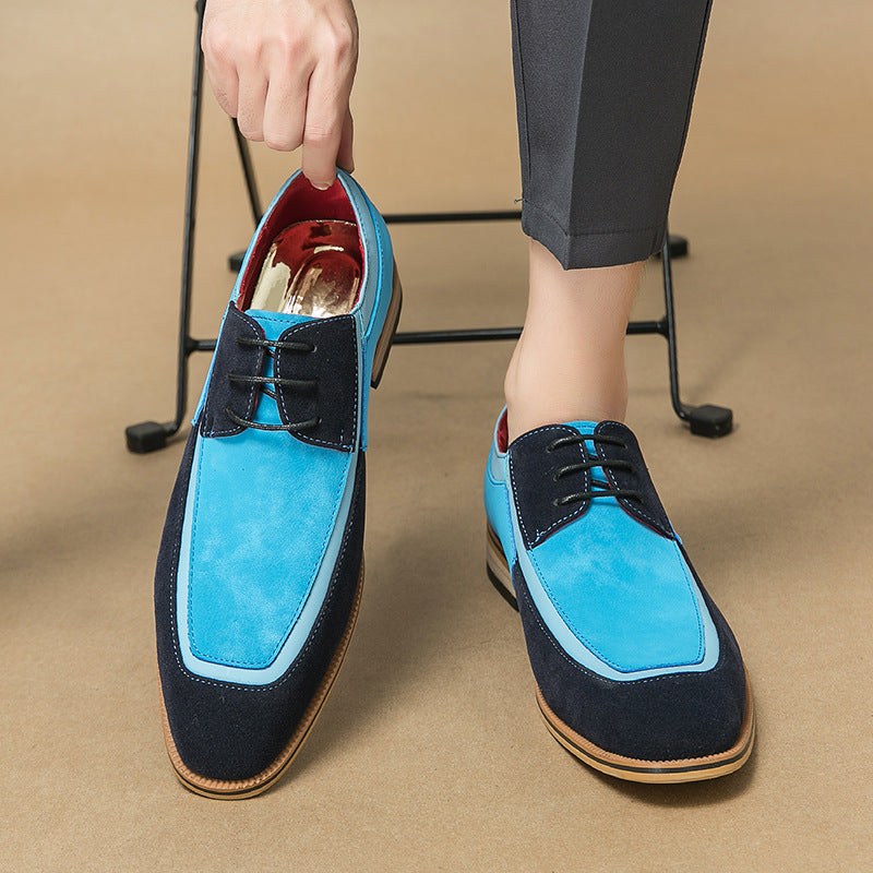 Allen - Stylowe męskie zamszowe obuwie