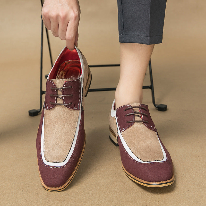 Allen - Stylowe męskie zamszowe obuwie