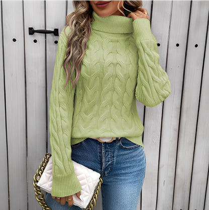 Amélie - Damski, ciepły golf z bawełny