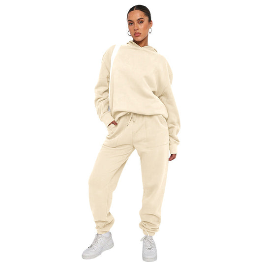 Minerva - Luźny kobiecy dres z kapturem
