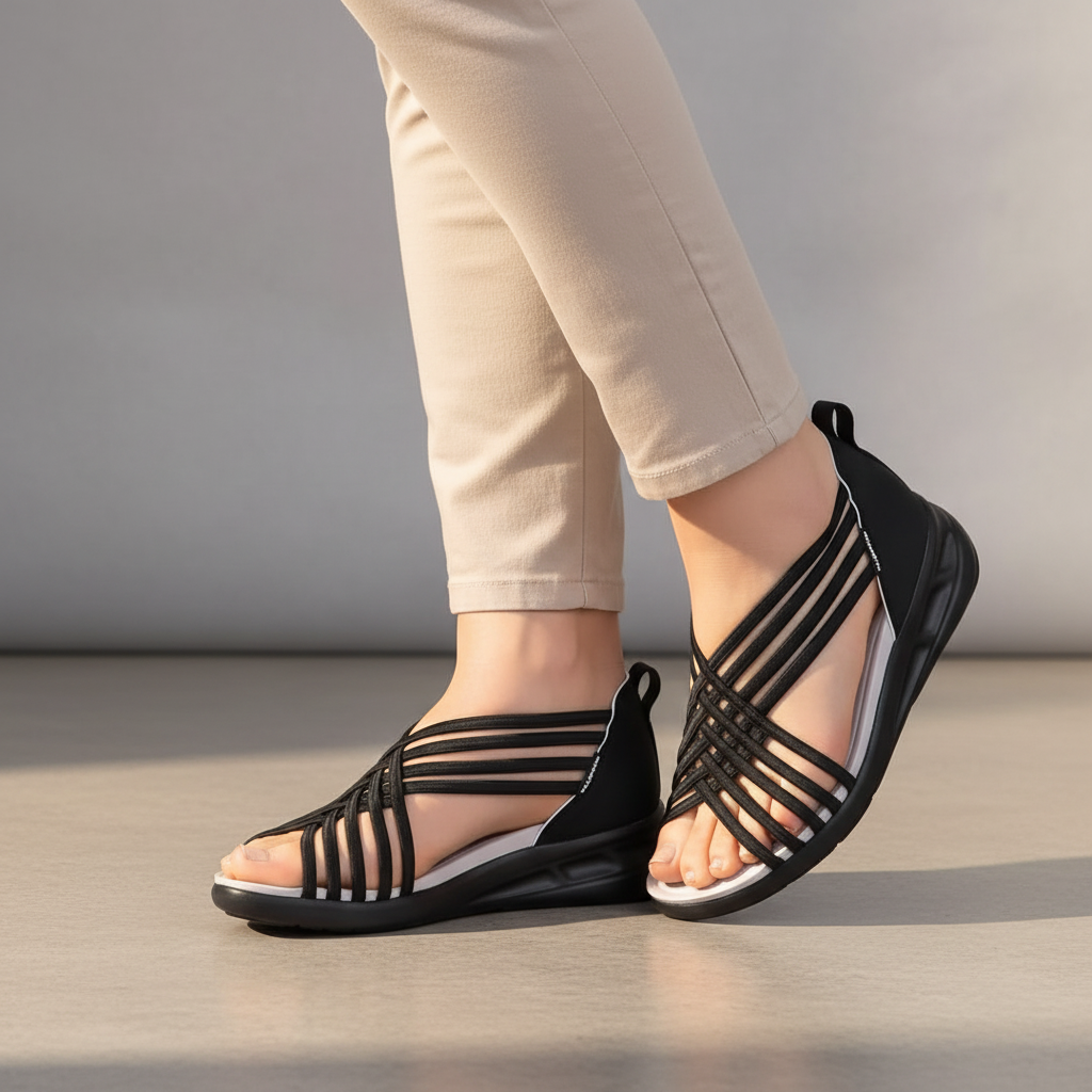 Annaliza - Sandały letnie eleganckie dla kobiet