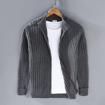 Brant - Męski sweter z bawełny, luźny