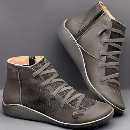 Emma - Kobiece komfortowe codzienne buty skórzane
