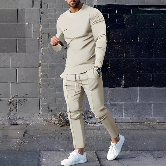 Adélard - Men's set: everyday sweater and trousers