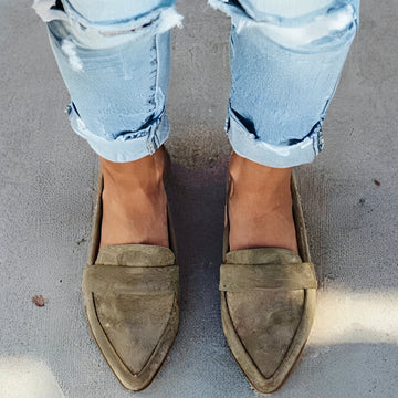 Christal - Eleganckie buty z ostrym noskiem