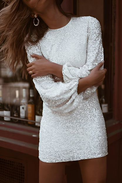 Cheyanne - Elegancka, błyszcząca sukienka bodycon dla kobiet