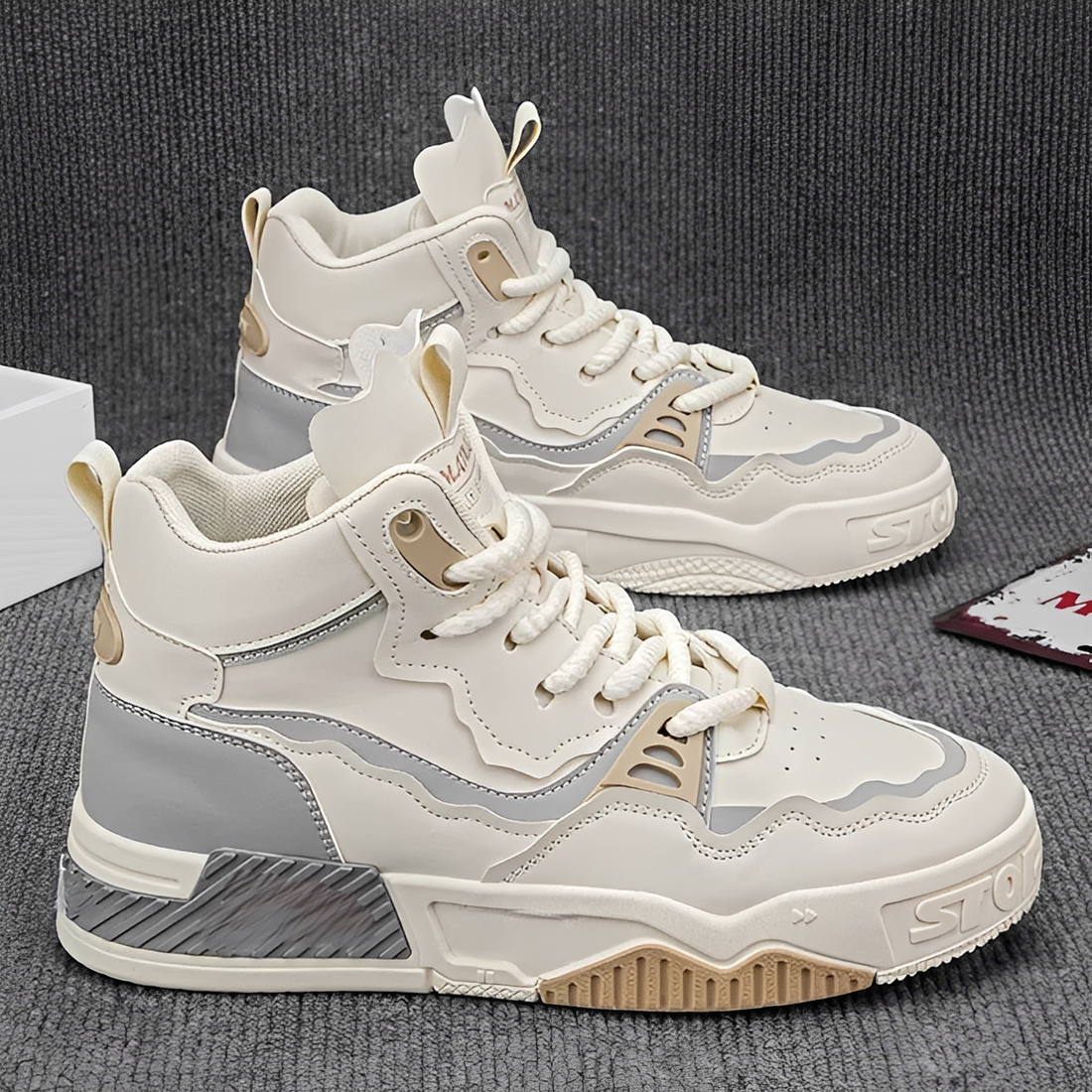 Jacques - Modne buty sznurowane