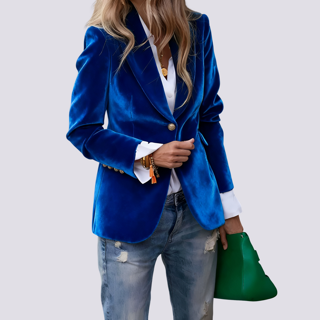 Maisy - Elegancka Marynarka Garniturowa