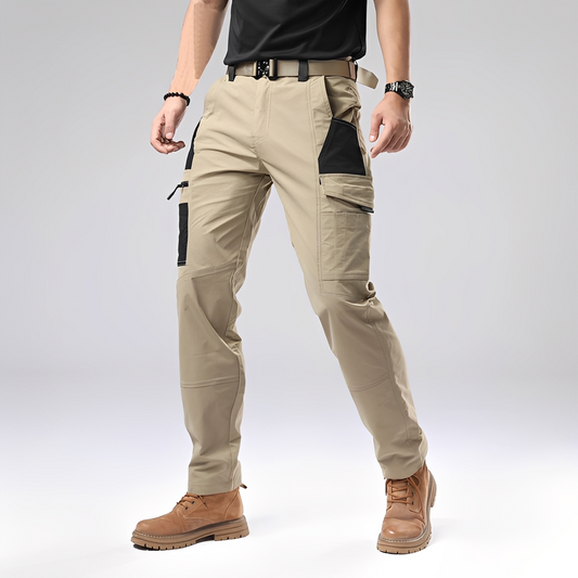 Aljie – Męskie spodnie codzienne z wieloma kieszeniami