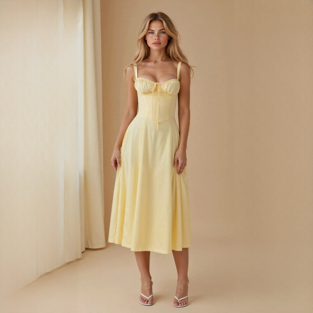 Liana - Elegancka sukienka midi