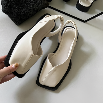 Eileen - Stylowe Buty z Kwadratowym Noskiem
