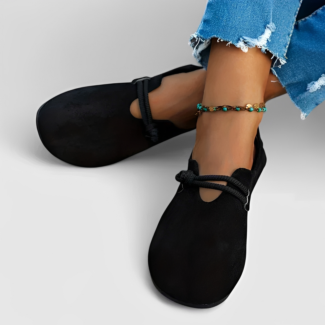 Marjorie - Wygodne Buty z Okrągłym Noskiem