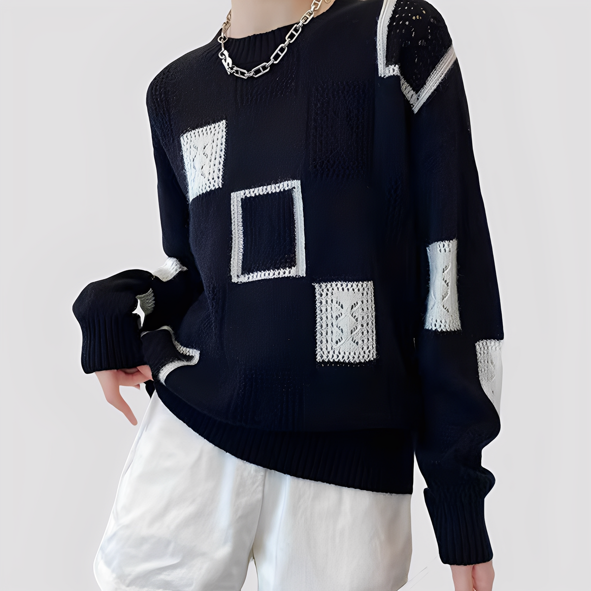 Christal - Nowoczesny i wygodny pullover dla kobiet