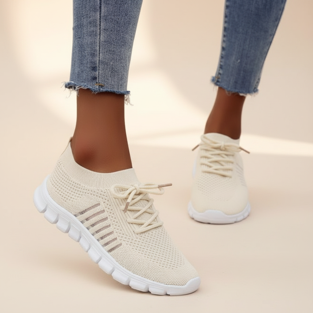 Vicky - Oddychające sneakersy sznurowane