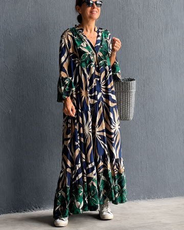 Zeudi - Elegancka sukienka boho