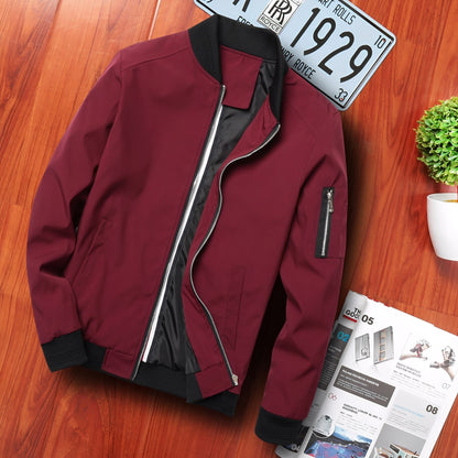 Leonard - Modna męska kurtka bomber