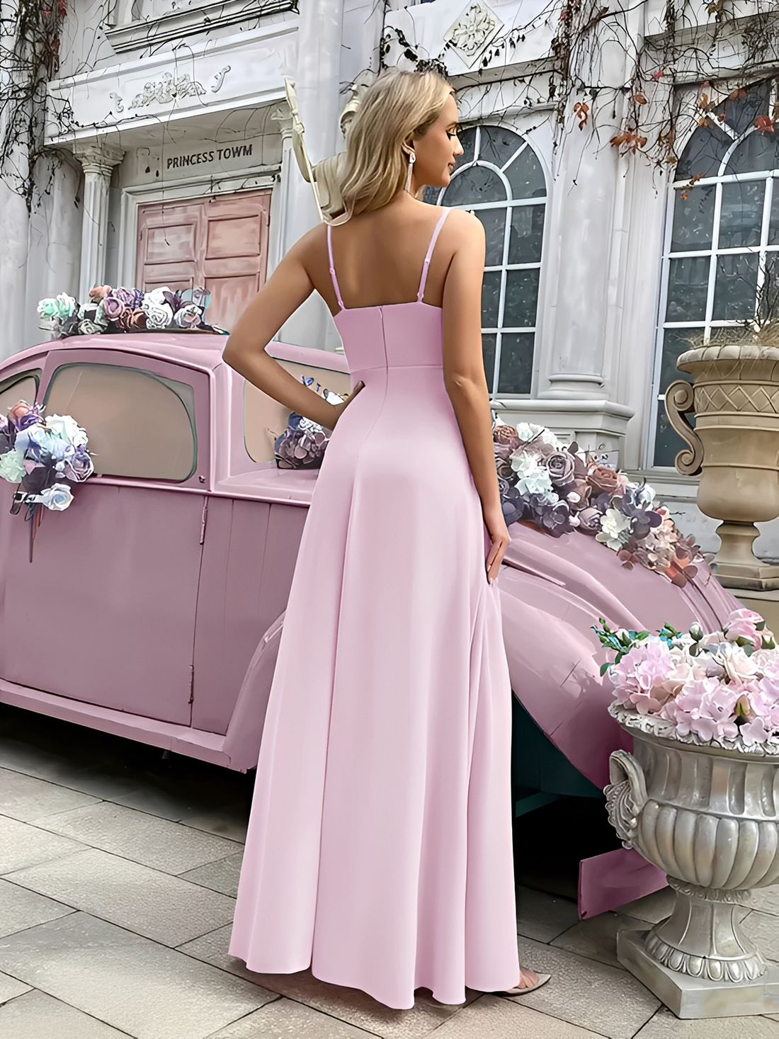 Carline - Elegancka i Szykowna Sukienka Maxi