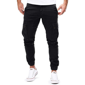 Jayden - Nowoczesne spodnie cargo o kroju slim-fit