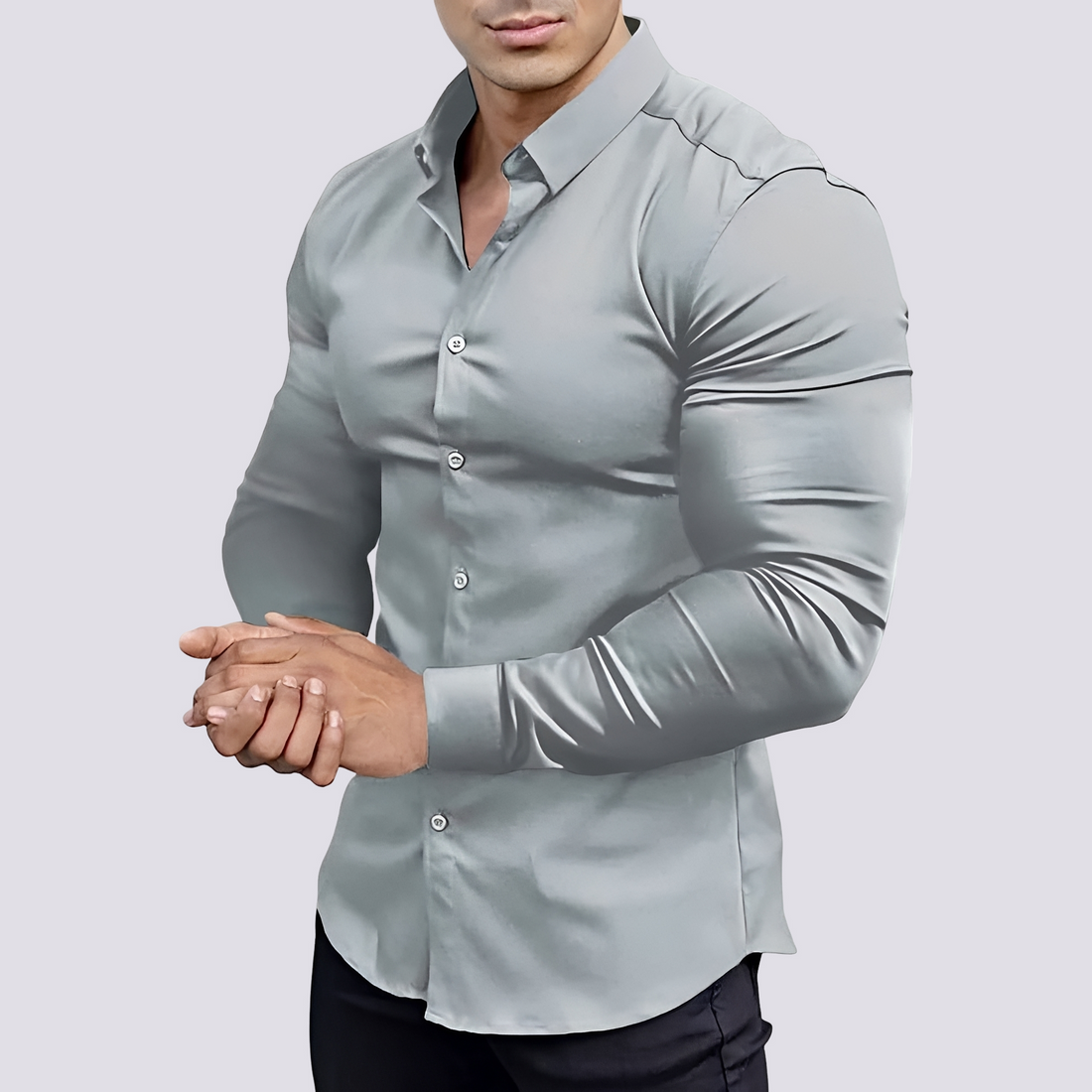 Benson - Koszula slim-fit na co dzień