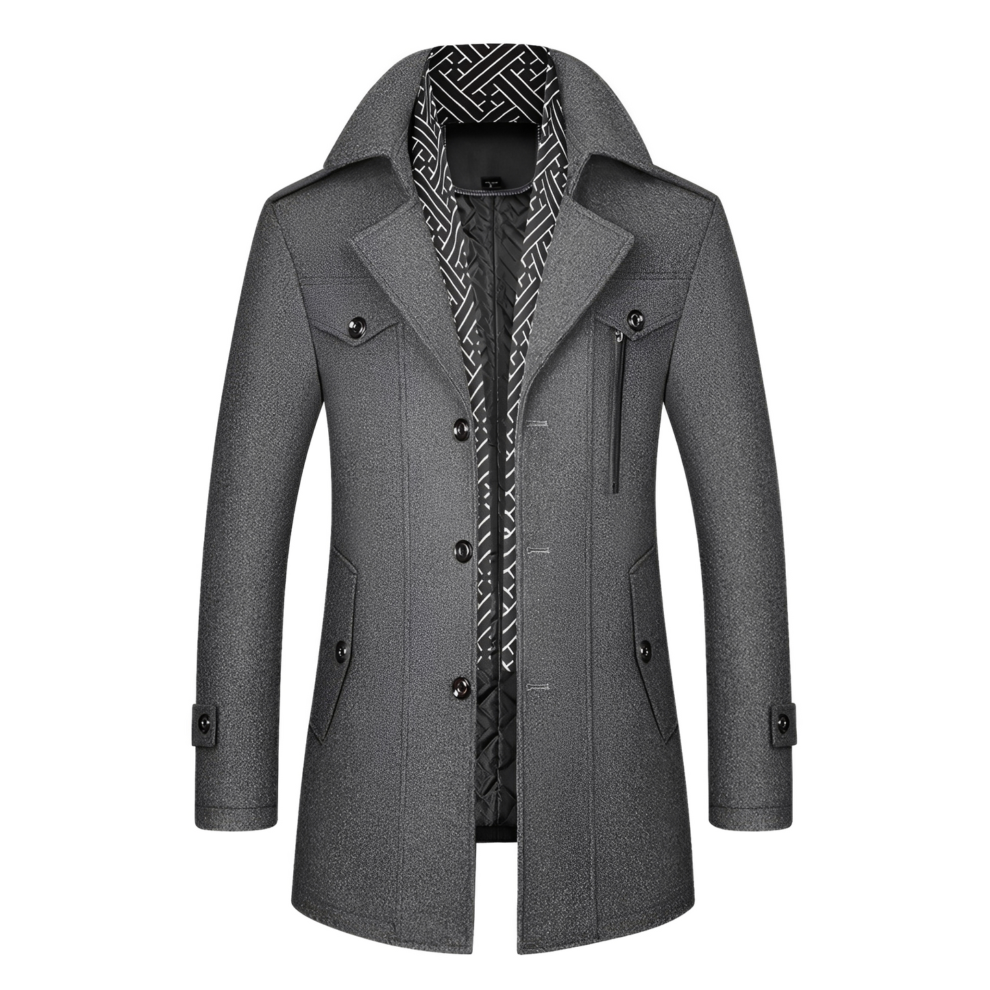 Ronny - Męski styl retro z wieloma kieszeniami