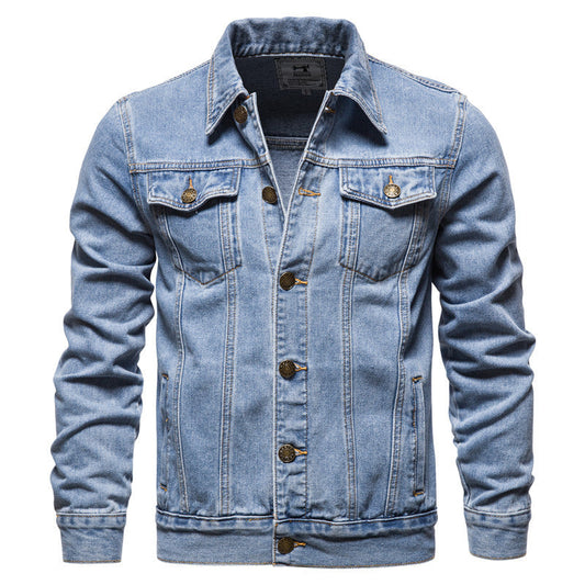 Jameson - Klasyczna męska kurtka jeansowa trucker
