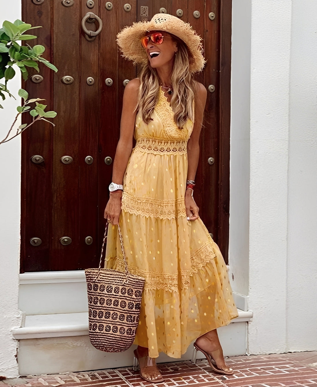 Jesse - Stylowa spódnica maxi w stylu boho dla kobiet