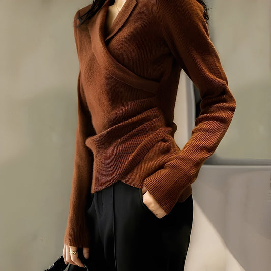 Yara - Stylowy sweter damski z długim rękawem