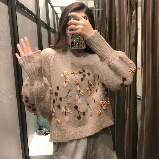 Delicia - Elegancki sweter damski