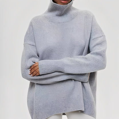 Sharon - Damski luźny sweter