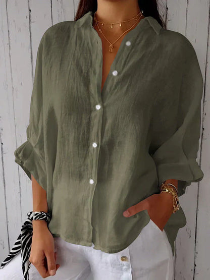 Madison - Elegant timeless blouse with buttons