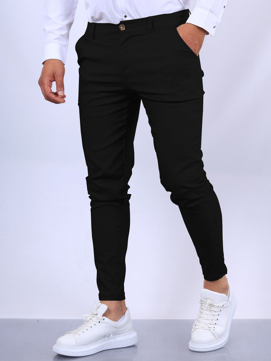 Ryan - Swobodne spodnie slim-fit dla mężczyzn